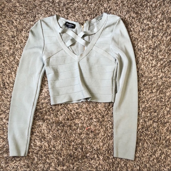 bebe Tops - Bebe bandage top